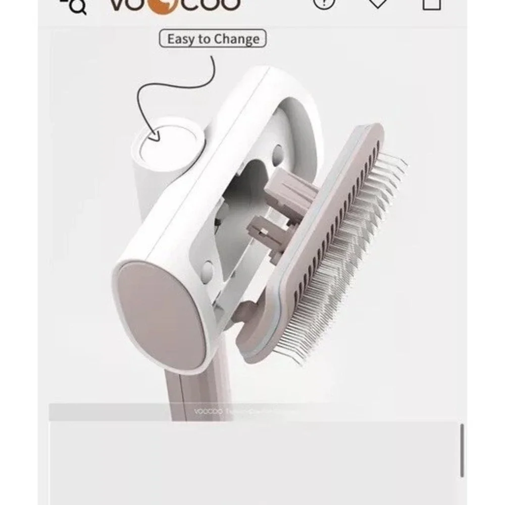 Pet 2 In 1 Hair Grooming Brush Kit Wire Pin Brush De-shredding Brush De tangling